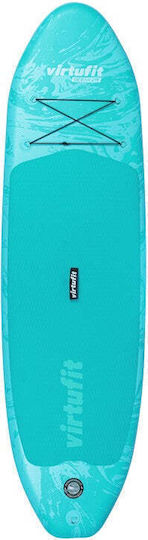 Virtufit Aufblasbar SUP Board mit Länge 2.75m Türkis