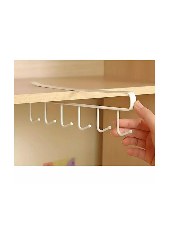 Verk Group Metallic White Kitchen Hanger