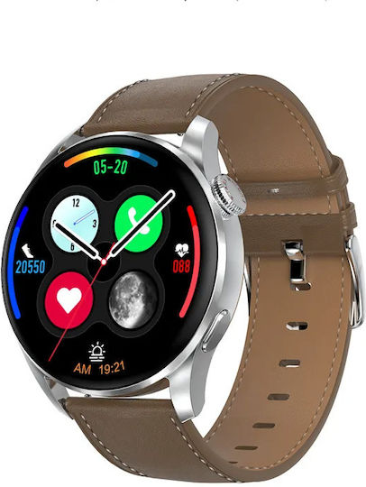 LikeSmart Dynamic FiT Aluminiu Smartwatch (Maro)