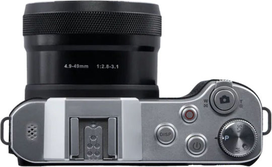 Rollei Powerflex Kompaktkamera 8MP Optischer Zoom 10x Silber