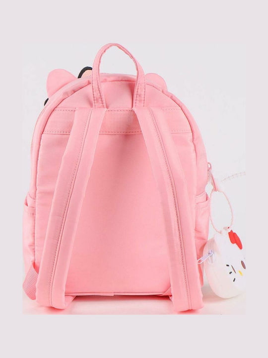 Hello Kitty Παιδική Τσάντα Πλάτης Ροζ 26x21x16εκ.
