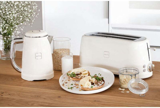 Novis Toaster 4 Schlitze 1600W Beige