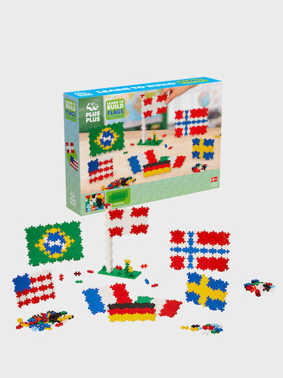 Plus Plus Building Blocks Flags of the World for 5+ Years 700 Pieces