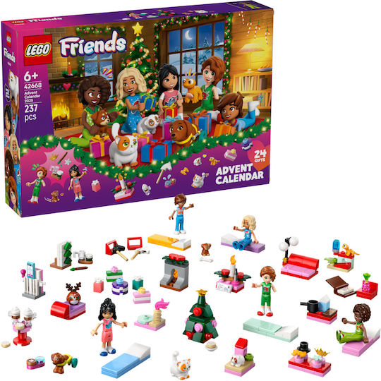 LEGO Friends Advent Calendar 2025 for Ages 6+ 237 Pieces