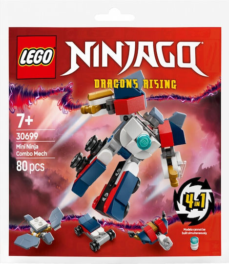 LEGO Ninjago Mini Ninja Combo Mech Für 7+ Jahre 80 Stück
