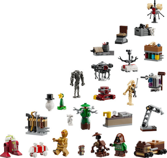 LEGO Star Wars Адвент Календар 2025 за 6+ Години 263 Бройки