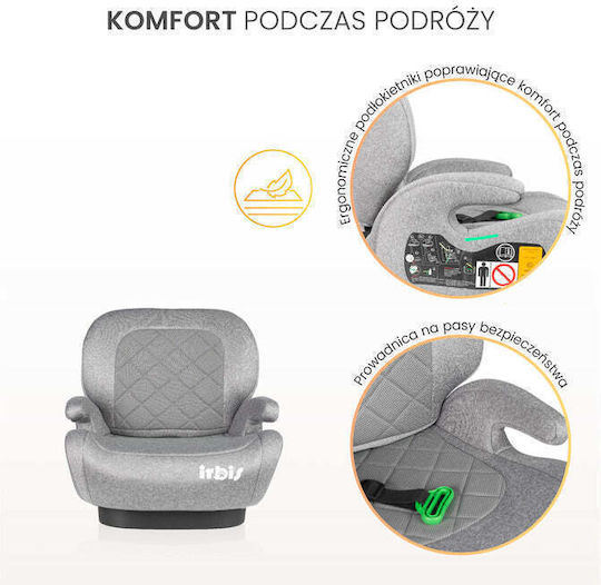 Caretero Ibris Baby Car Seat i-Size with Isofix Black