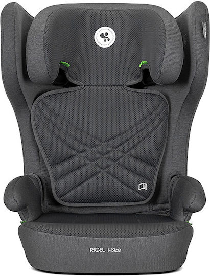 Lorelli Rigel Baby Car Seat High-back Booster i-Size with Isofix Grey 15-36 kg