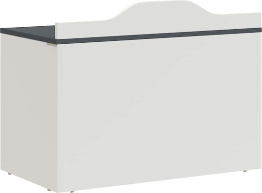vidaXL Kinder Aufbewahrungsbox aus Holz Gray 73x33x55cm 1Stück