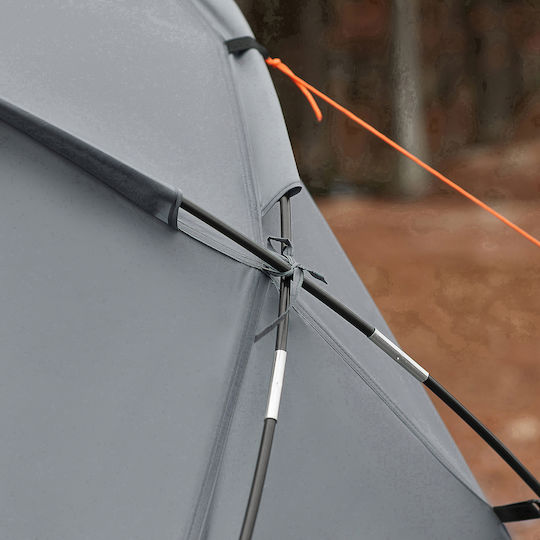SoBuy Sommer Campingzelt Iglu Grau Für 2 Personen 194x145x157cm