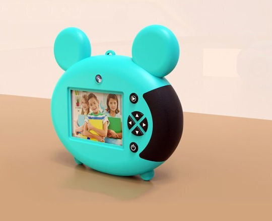 Smartic Mickey Mouse Παιδική Φωτογραφική Μηχανή Τιρκουάζ