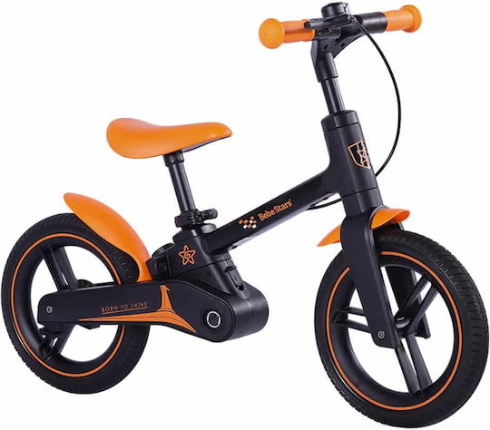 Bebe Stars Speedy 12" Kids' City Bike 4 in 1 Orange