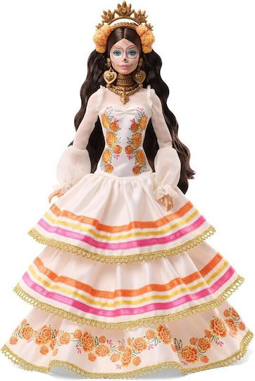 Barbie Dia De Los Muertos Колекционерска Кукла за 6+ години+ години