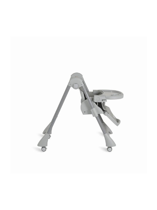 Moni Rico Foldable Baby Highchair With Adjustable Height Gray