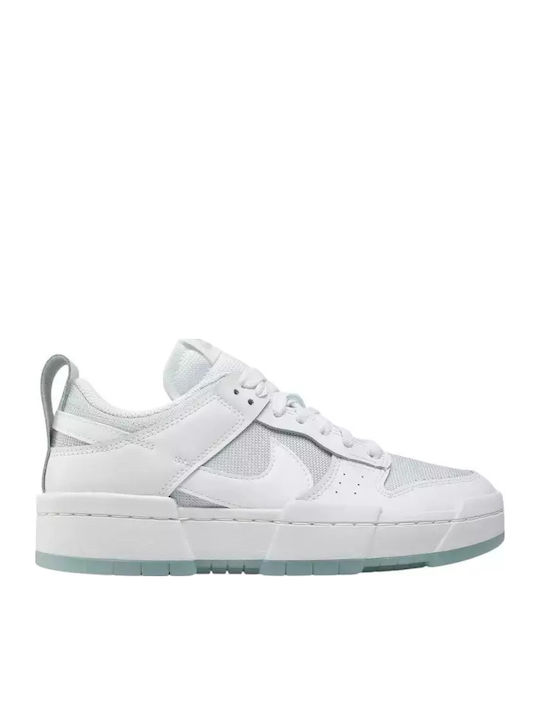 Dunk Cu Talpă Joasă Disrupt Adidași Pentru Femei Albi