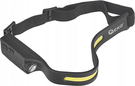 Geko Headlamp LED IPX4 with Maximum Brightness 350lm