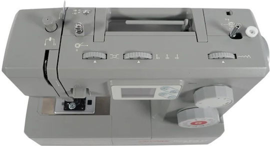 Gritzner Professionelle Nähmaschine Heavy Duty 3.2 Elektronik Graue
