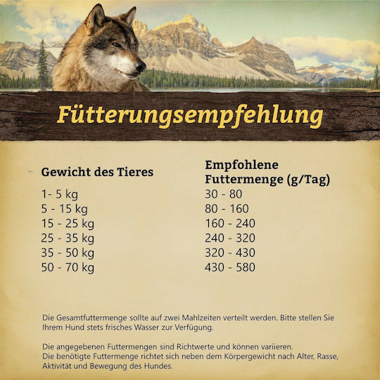 Wolfsblut 12.5kg Trockenfutter ohne Gluten für erwachsene Hunde mit Lamm, Reis und Brauner Reis