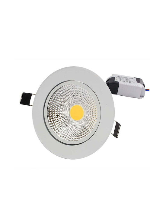 Einbau Spot mit integriertem LED und Kaltweißes Licht 7.2x7.2cm. 1Stück Einbau Spot mit integriertem LED und Kaltweißes Licht 7.2x7.2cm. 1Stück