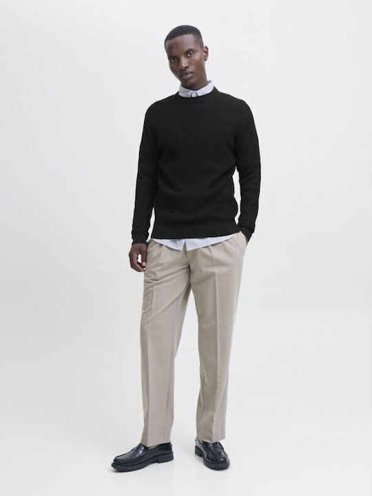 Langarm-Pullover Black