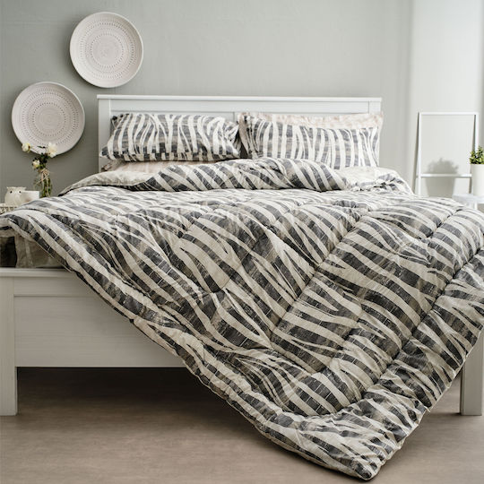 Charalambidis Textiles Set Queen 4pcs 220x260cm Safari Charalambidis Textiles Set Queen 4pcs 220x260cm Safari