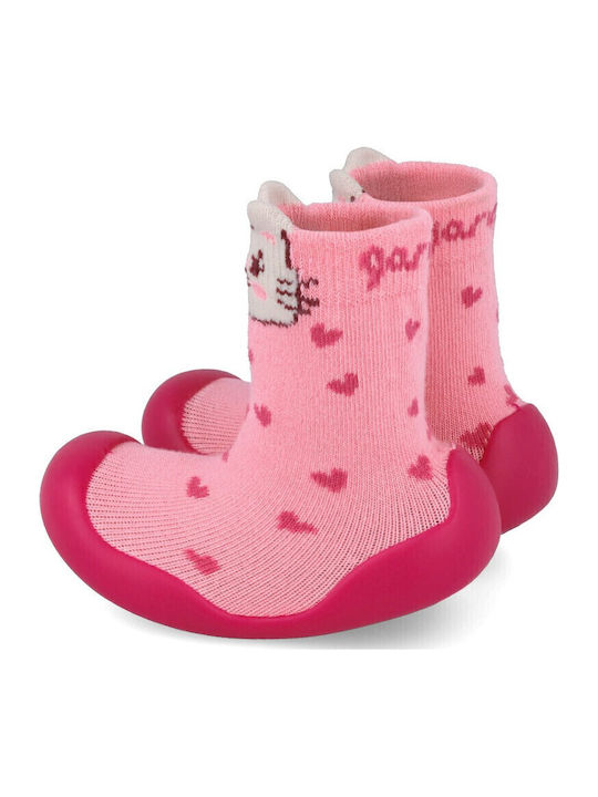 Garvalin Șosete Papuci pentru Copii Pink