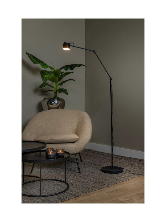 Lucide Lightning Milne LED Φωτιστικό Δαπέδου Μαύρο