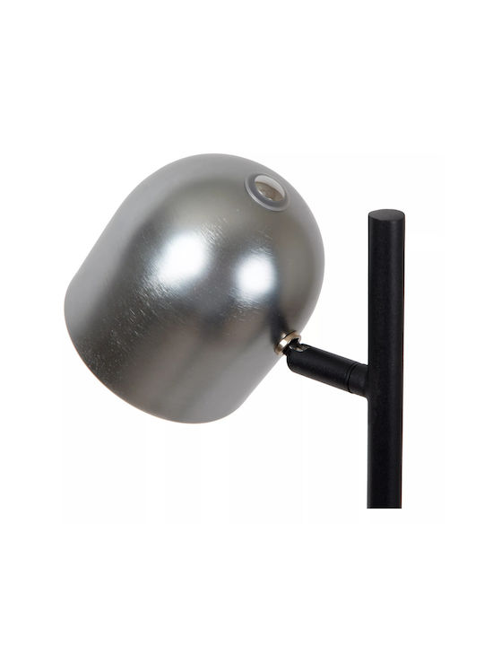 Lucide Lightning Skanska LED Φωτιστικό Δαπέδου με Ρυθμιζόμενο Λευκό Φως Γκρι