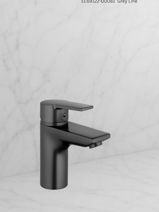 Heinrich Schulte Waschbeckenarmaturen Mischung Alpha 400 – Grau