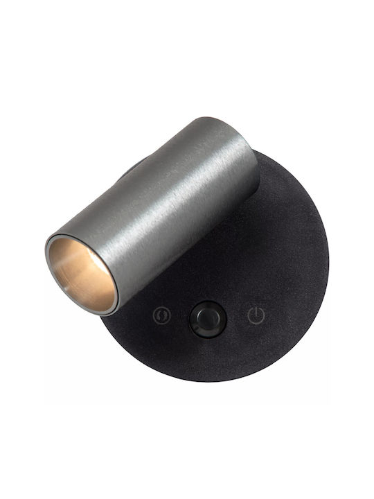 Lucide Lightning Toni Single LED Warm to Cool White Spot in Gray Color