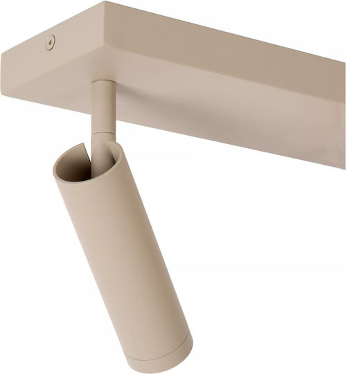 Lucide Lightning Grado Dublu Spot cu Soclu GU10 în Culoare Maro