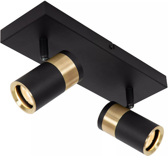 Lucide Lightning Gorik Double Spot in Black Color