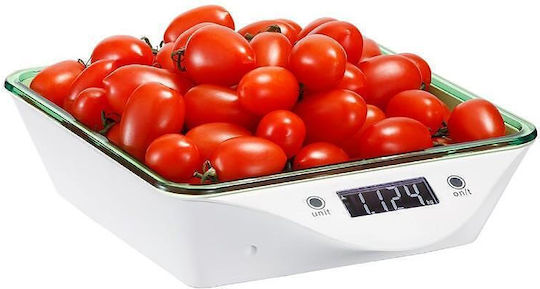 ZP 1651 LS Ψηφιακή Ζυγαριά Κουζίνας με Κάδο έως 5kg Πράσινη
