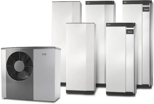 Nibe S2125-12 Αντλία Θερμότητας Τριφασική 75°C Monoblock