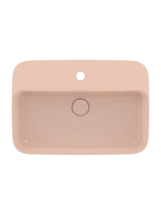 Ideal Standard Ipalyss Надеждна мивка Порцелан 55x38x14.5см Розов
