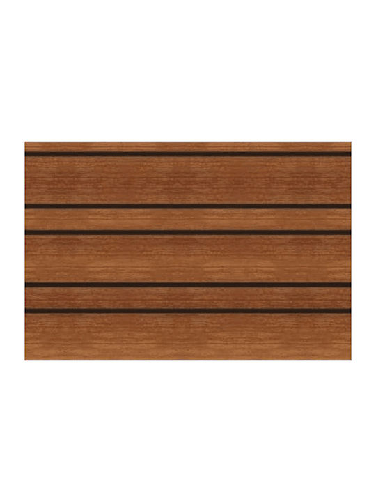 Wandsticker & Wandgemälde Dekorative Holzpaneel Eiche Reliefstruktur Wärmedämmung Feuchtigkeitsbeständig 50cm x 100cm Dicke 2,5cm