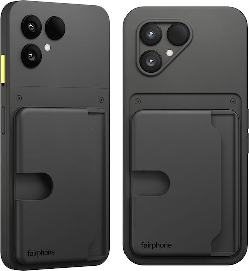 Fairphone Card Holder Fairphone 6 Modular Plastic 3 Cards Black