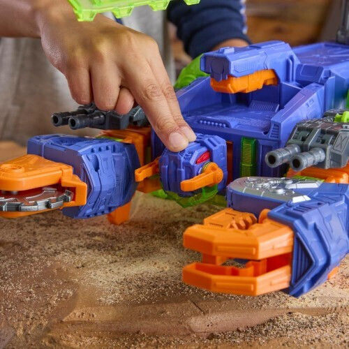 Actionfigur Cyberworld - Scorponok Strike Battle Transformatoren mit Sounds und Licht für 6+ Jahre 35cm