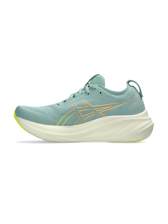 Gel-Nimbus 26 Γυναικεία Αθλητικά Παπούτσια Running Light Celadon / Safety Yellow