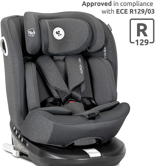 Lorelli Auriga Baby Car Seat i-Size with Isofix Beige 0-36 kg