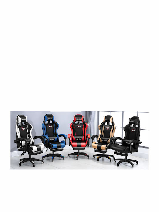 ForAll M8301-1 Gaming Stuhl mit Fußstütze Black / Red