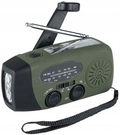 Crank Fosco Tragbares Radio Grün