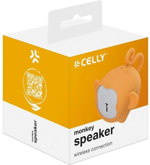 Celly Ηχείο Bluetooth 3W Πορτοκαλί WSMONKEY
