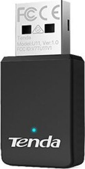 Tenda U11 USB Network Adapter with Wireless Wi-Fi Connection 886Mbps