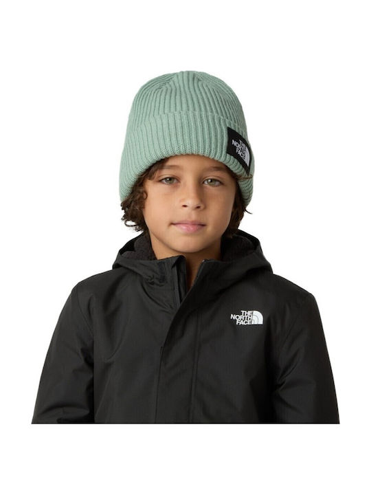 Kids Beanie Knitted Green