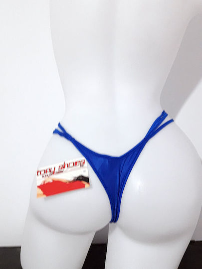 Monokini Тройни Връзки Отстрани Женски Секси Прашка Розов