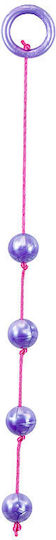 Seven Creations Anal Beads Med Perle anale Violet 38cm
