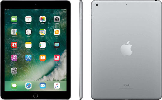 Apple iPad 2018 9.7" Refurbished Tablet με Wi-Fi (2GB/128GB) Grade A Γκρι