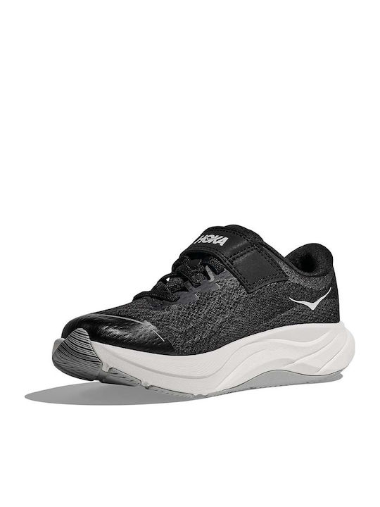 Rincon 4 Kids Sports Shoes Running with Hoop & Loop Closure Black