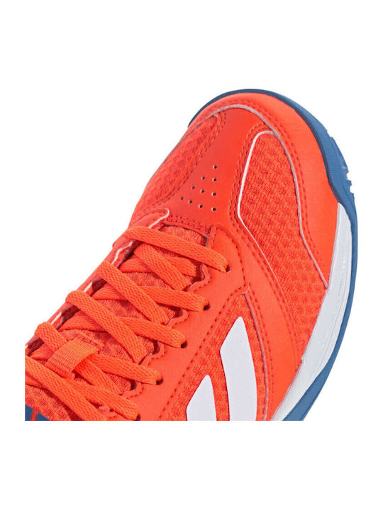Ligra 8 K Kids Sports Shoes Volleyball with Laces Orange